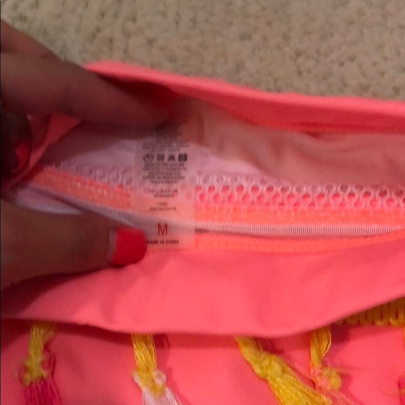 Coral tassel swimsuit - Picture 2 of 2